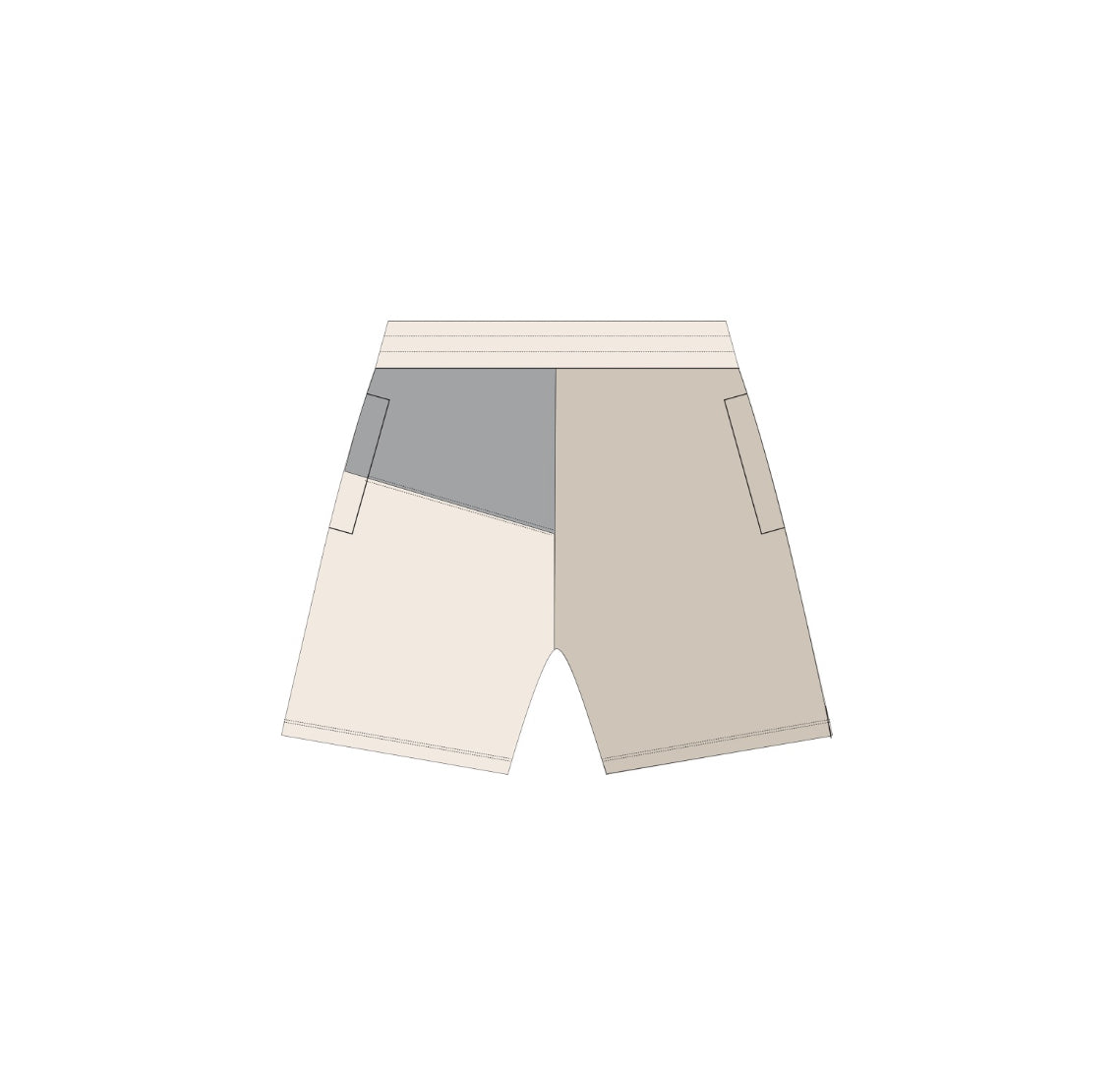 Color Block Boxing Shorts