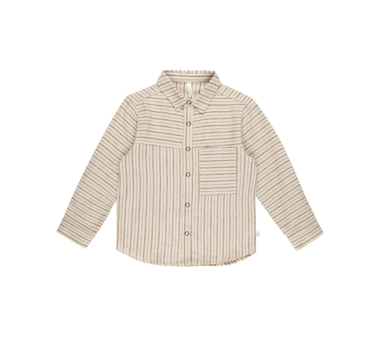 Saddle Pinstripe Walker Shirt