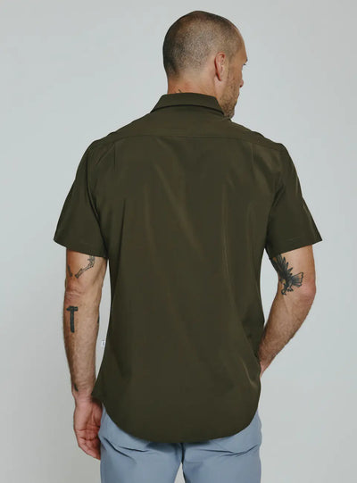 Siena Short Sleeve Shirt in Olive