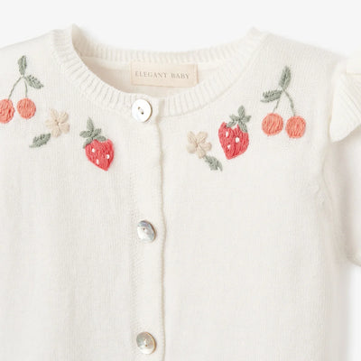 Strawberry Picnic Cardigan