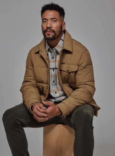 Summit Jacket in Tan