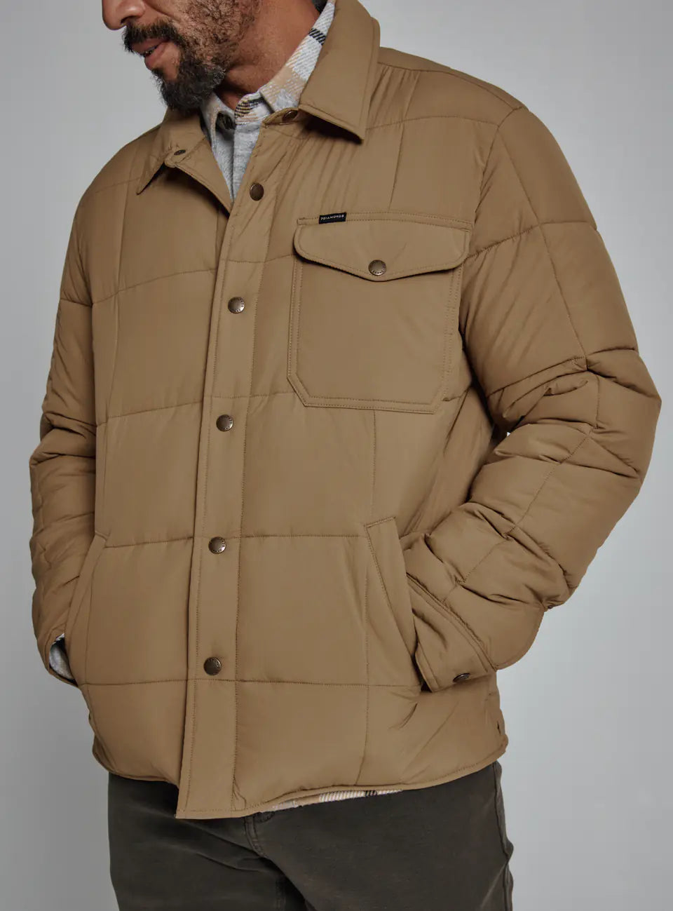 Summit Jacket in Tan