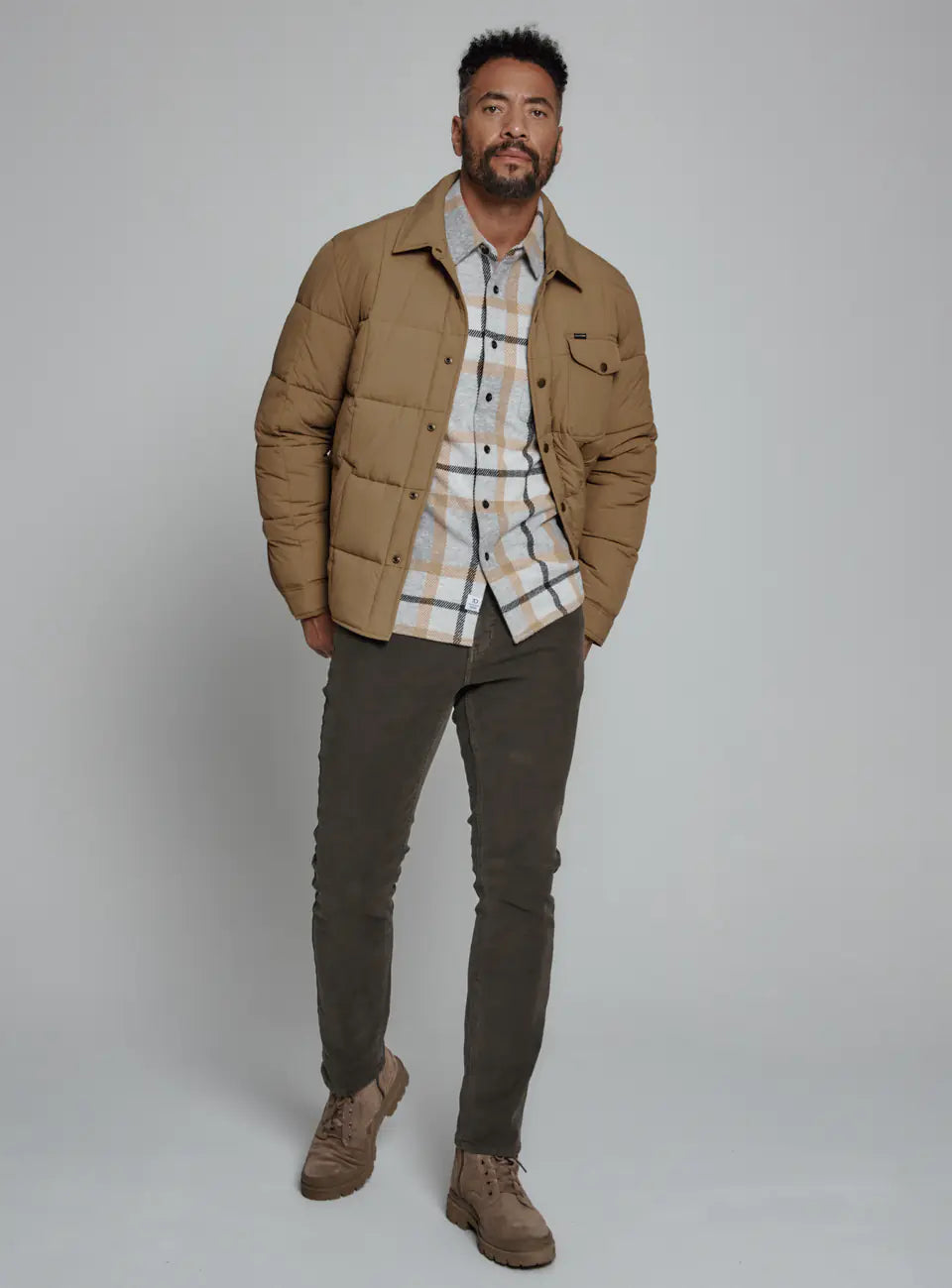 Summit Jacket in Tan