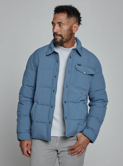 Summit Jacket in Dusty Blue