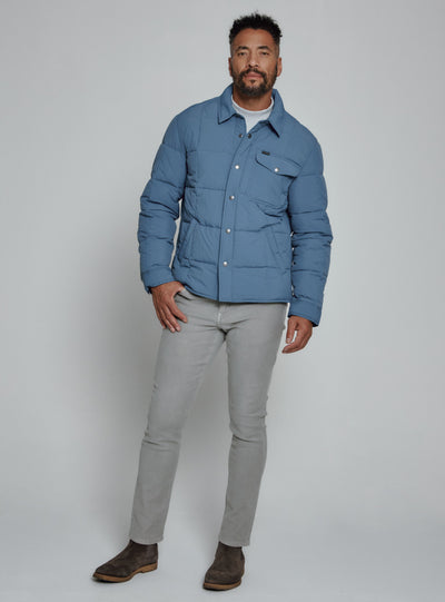 Summit Jacket in Dusty Blue