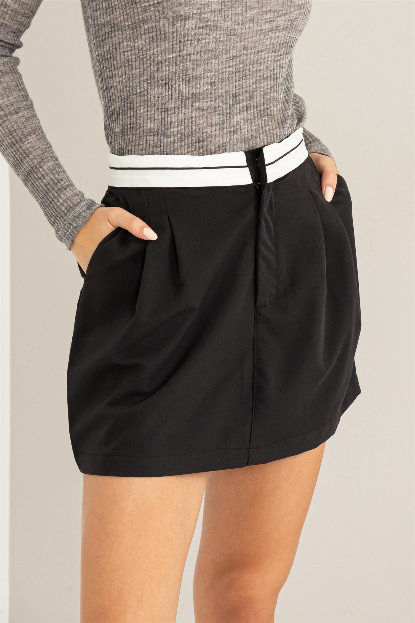 Swept Away Mini Skirt