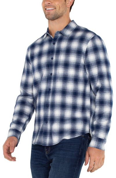 The Blues Plaid Button Down