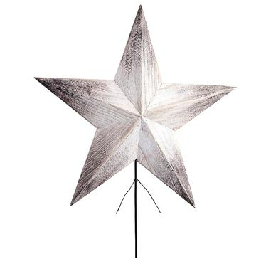 Wood Star Tree Topper