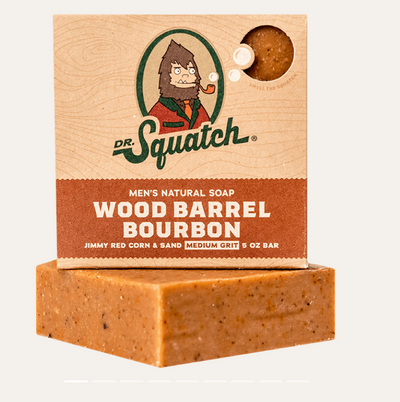 Wood Barrell Bourbon Bar Soap