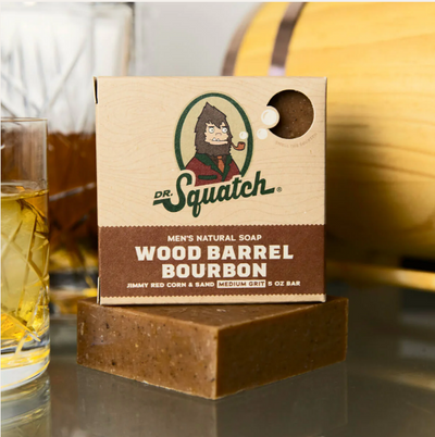 Wood Barrell Bourbon Bar Soap