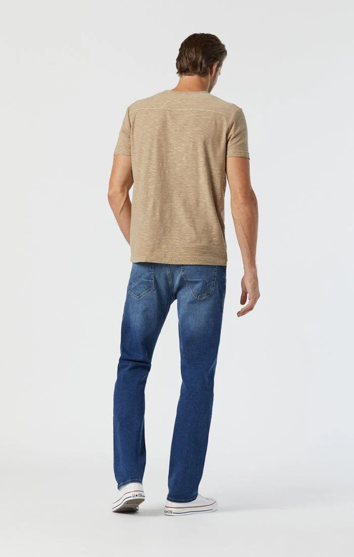 Zach Mid Brush Organic Jeans