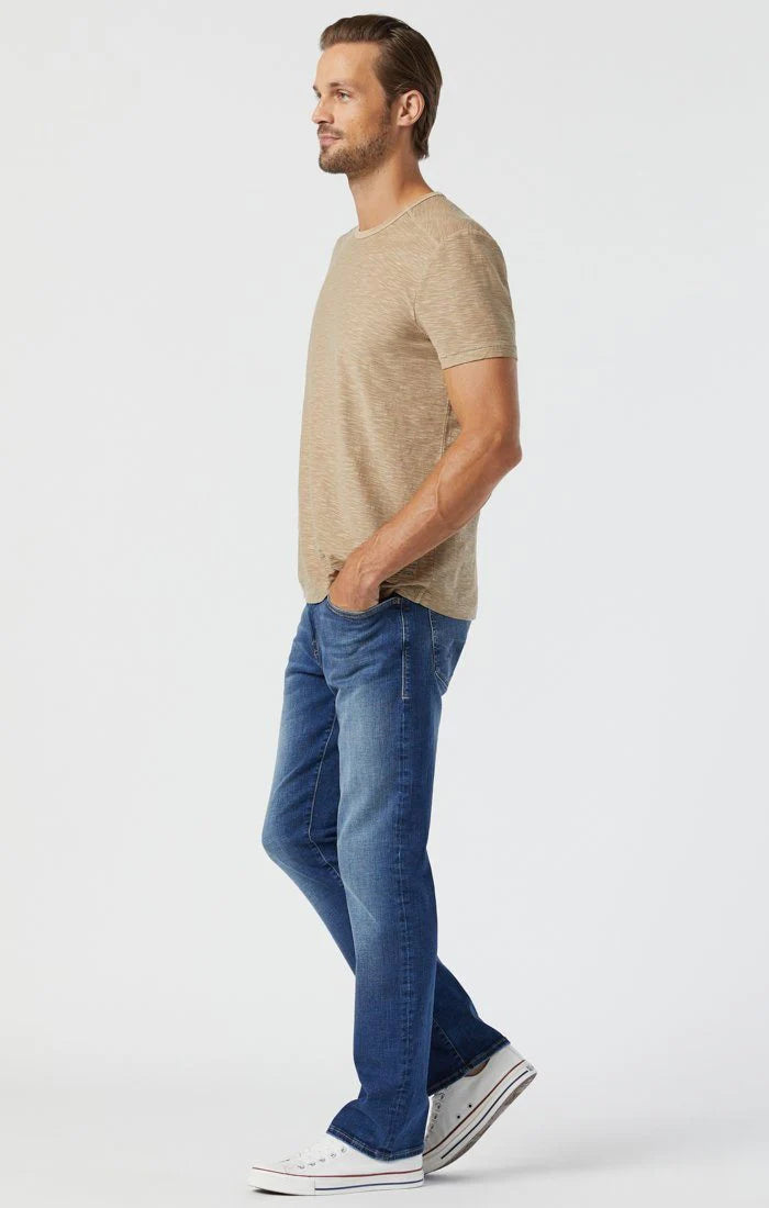 Zach Mid Brush Organic Jeans