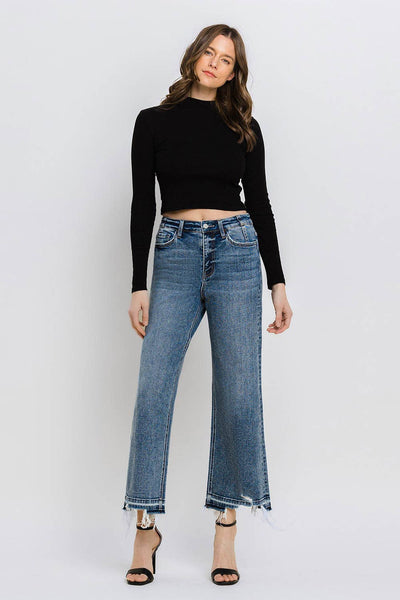 Resilient High Rise Crop Jeans