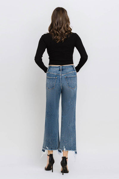 Resilient High Rise Crop Jeans