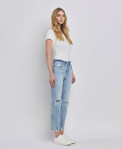 Vivid Hight Rise Distressed Jeans