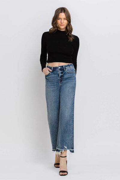 Resilient High Rise Crop Jeans