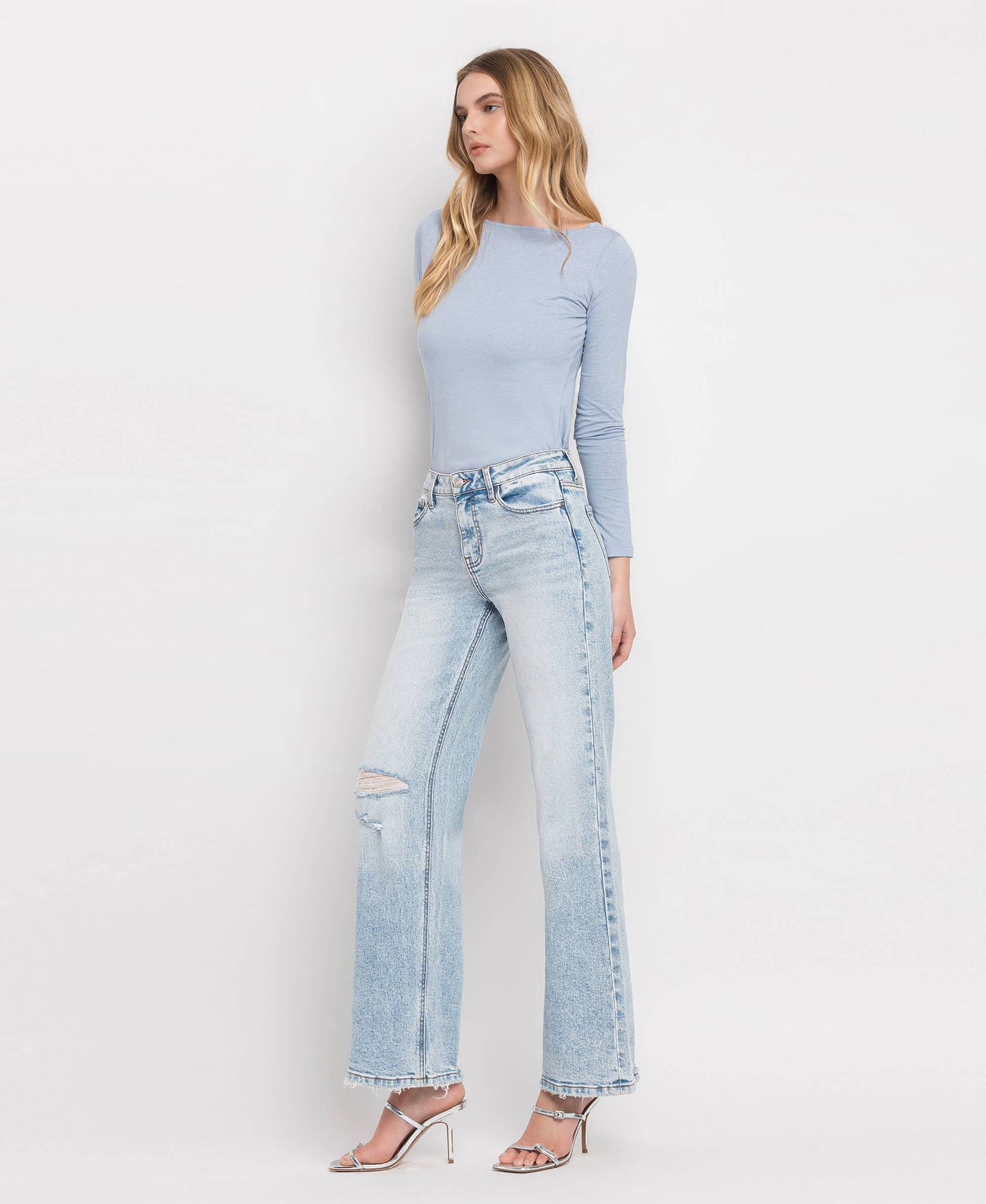 Rediscover Tummy Control Wide Leg Jeans