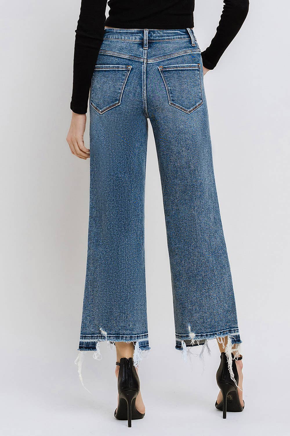 Resilient High Rise Crop Jeans