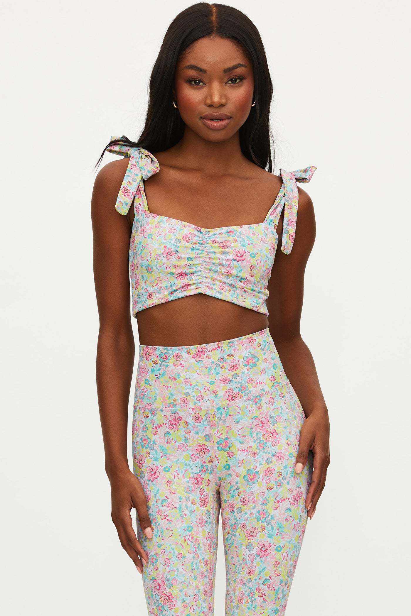 Amelia Top Forget Me Not Floral