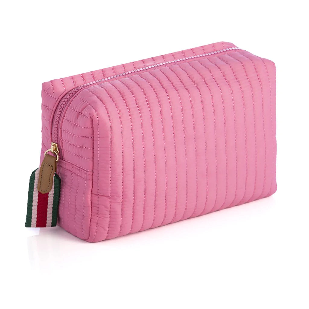 Ezra Quilted Cosmetic Bag