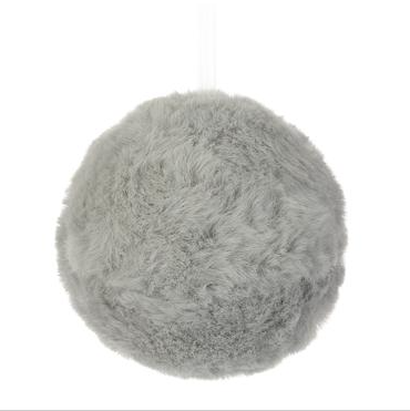 4" Fur Ball Ornament