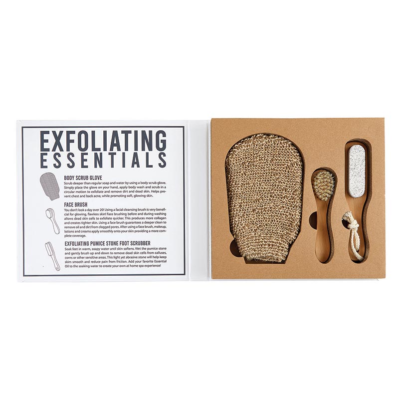 Face & Body Exfoliation Book Box