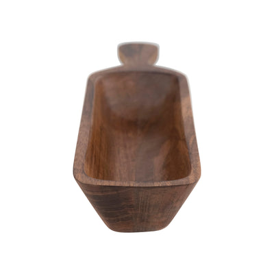 Mango Wood Bowl With Handle