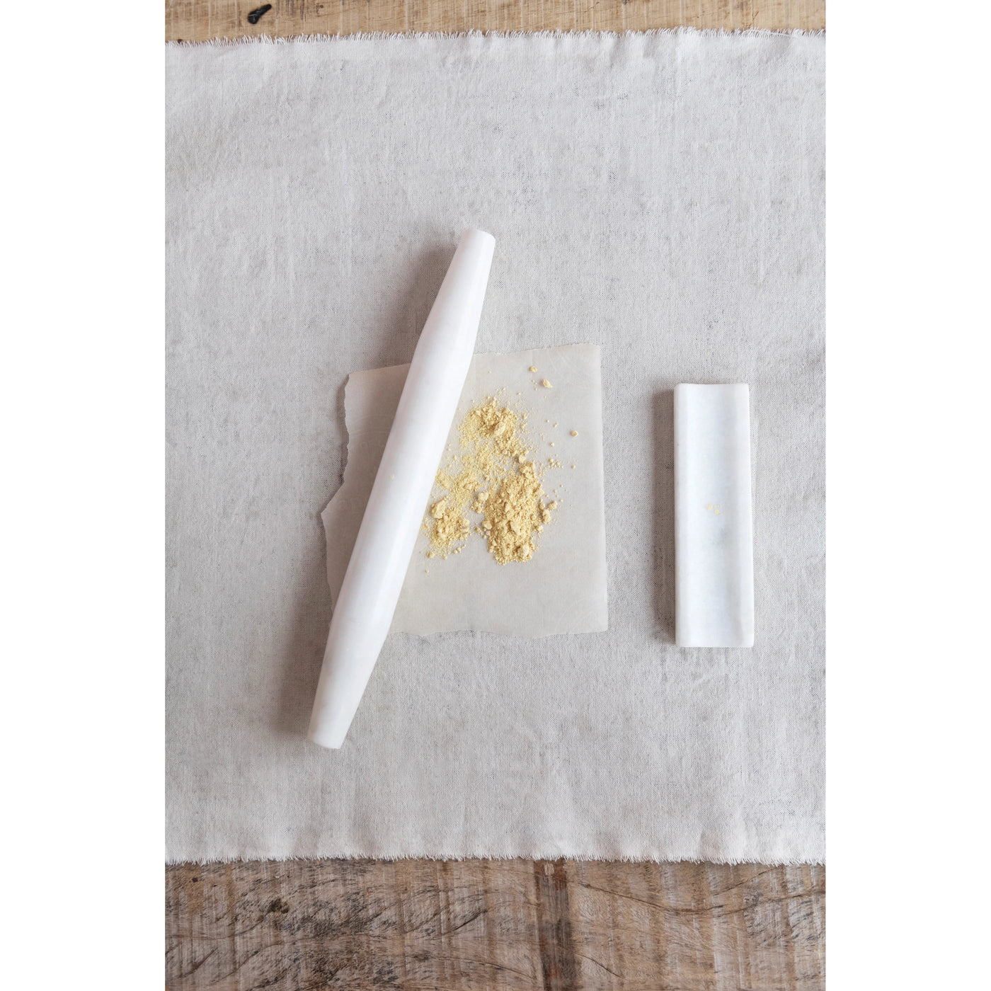 Marble Rolling Pin and Stand