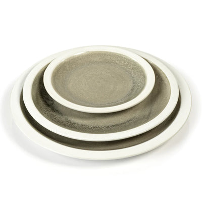 Nagano Stoneware Two-Tone Plate - Small
