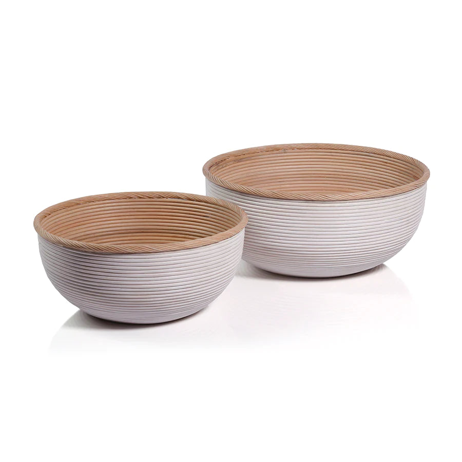 Santo Rattan Bowls