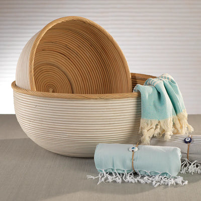 Santo Rattan Bowls