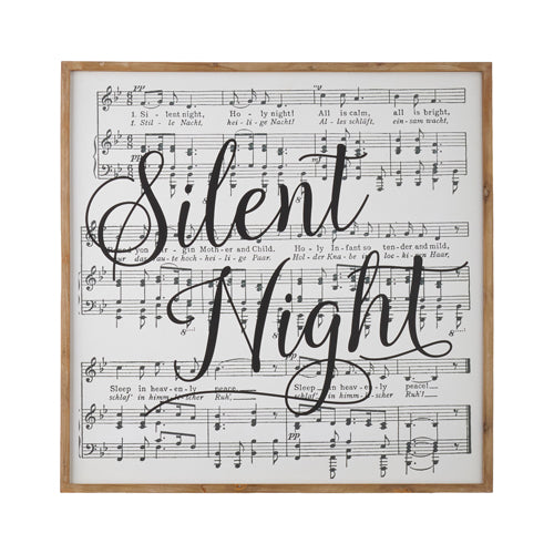Silent Night Sheet Music Art