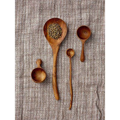 Hand-Carved Teak Wood Spoon