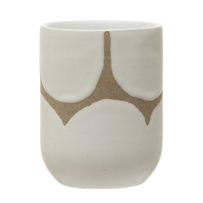 Scallop Stoneware Cup