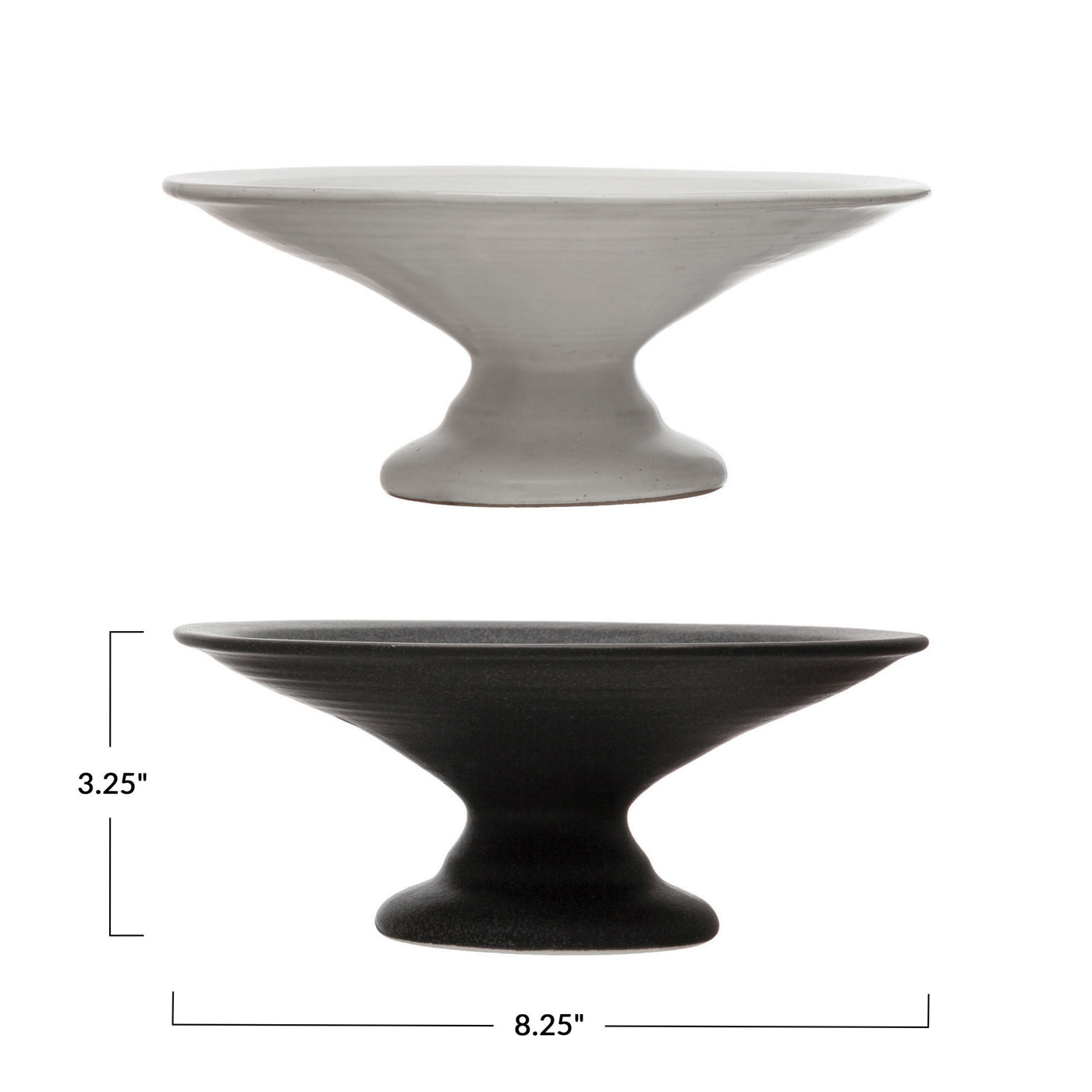 Stoneware Pedestal - 2 colors