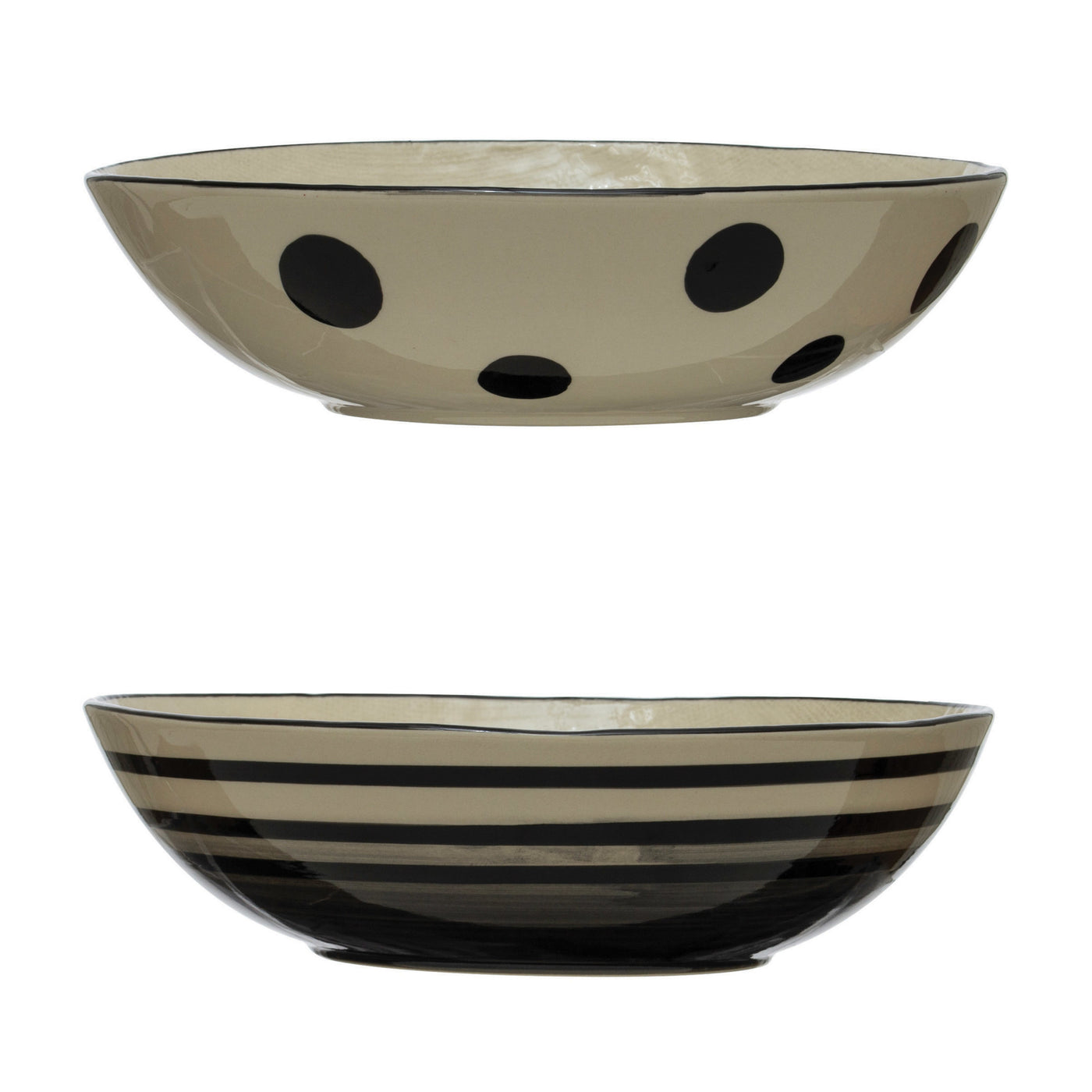 Hand Painted Serving Bowls