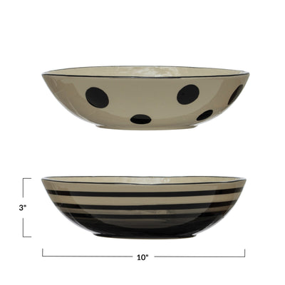 Hand Painted Serving Bowls