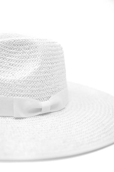 Emma Straw Hat in White