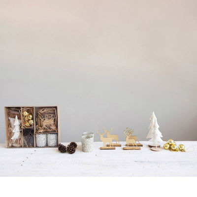 Gold and Silver Candle Garden Kit