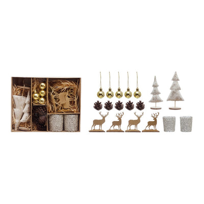 Gold and Silver Candle Garden Kit